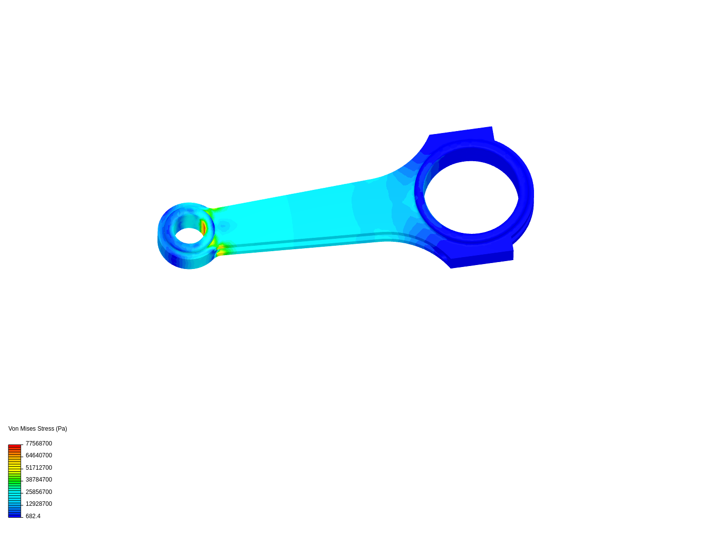 Tutorial 1: Connecting rod stress analysis image