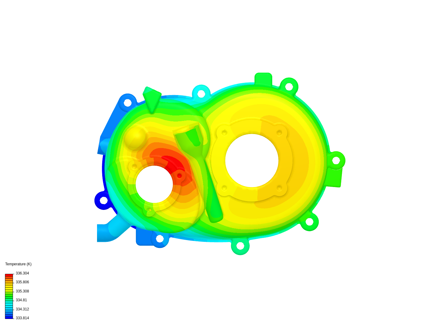 Tutorial: Thermal Analysis of a Differential Casing image