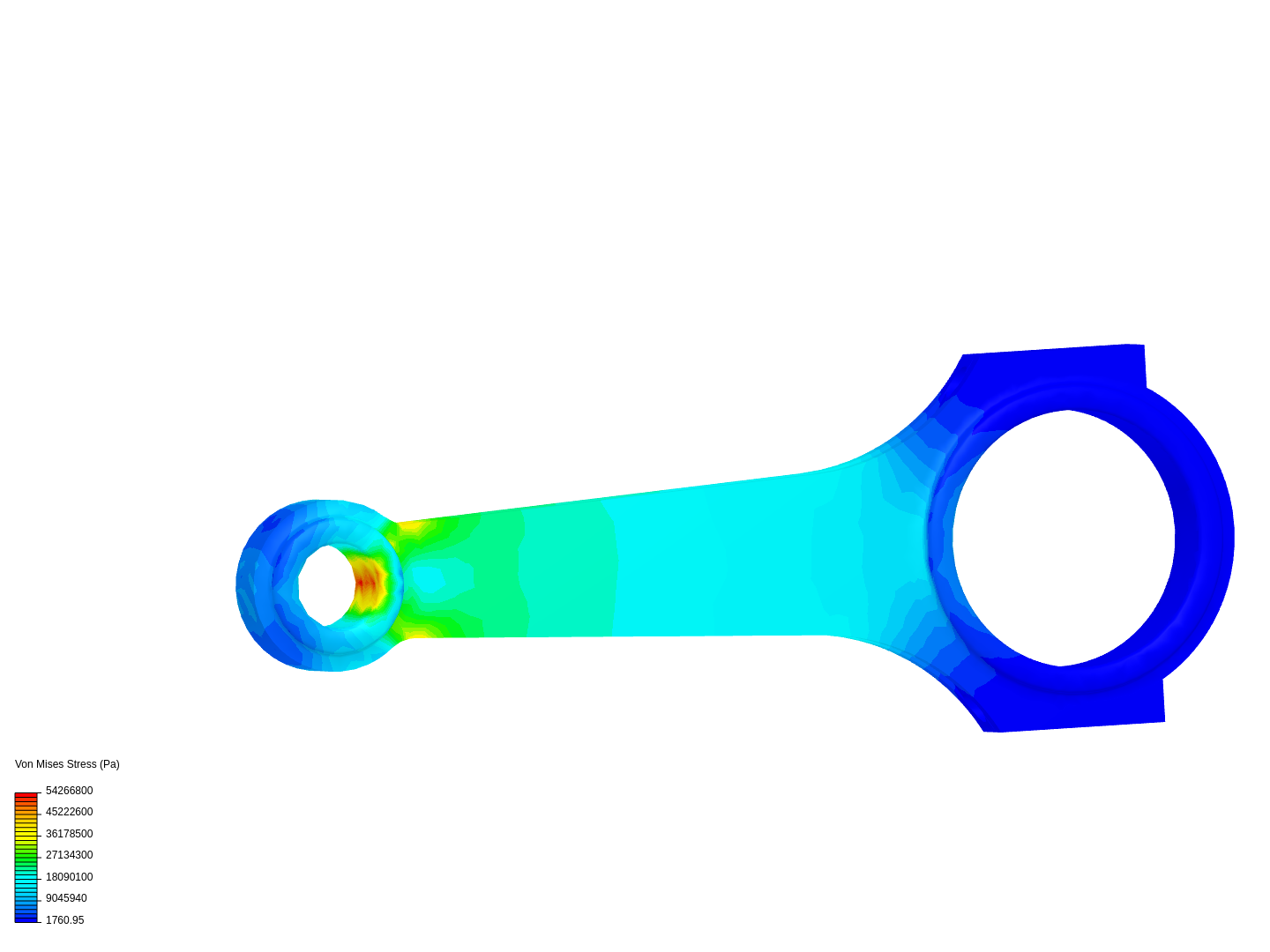 Tutorial 1: Connecting rod stress analysis image