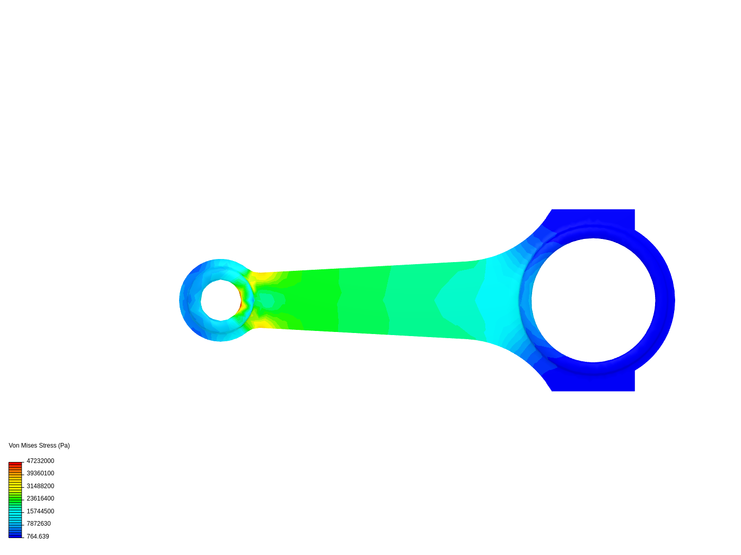 Tutorial 1: Connecting rod stress analysis image