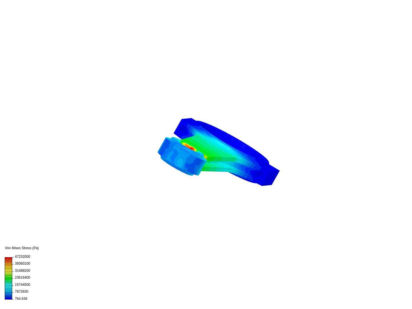 Tutorial 1: Connecting rod stress analysis image