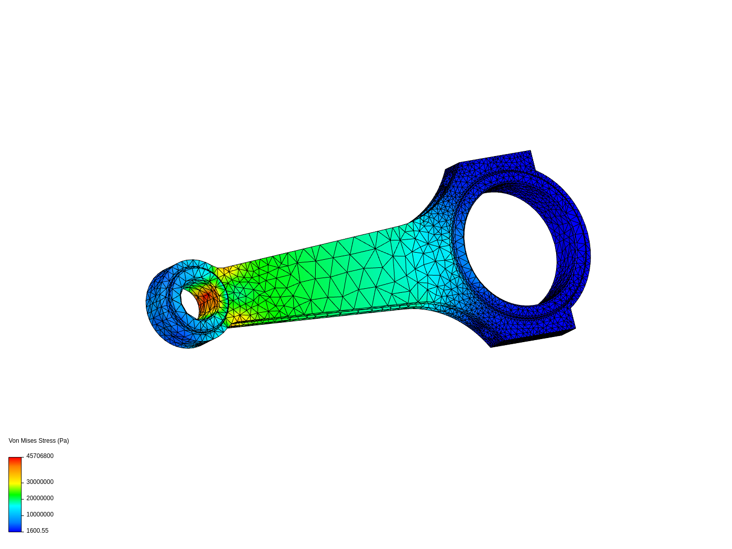 Tutorial 1: Connecting rod stress analysis image