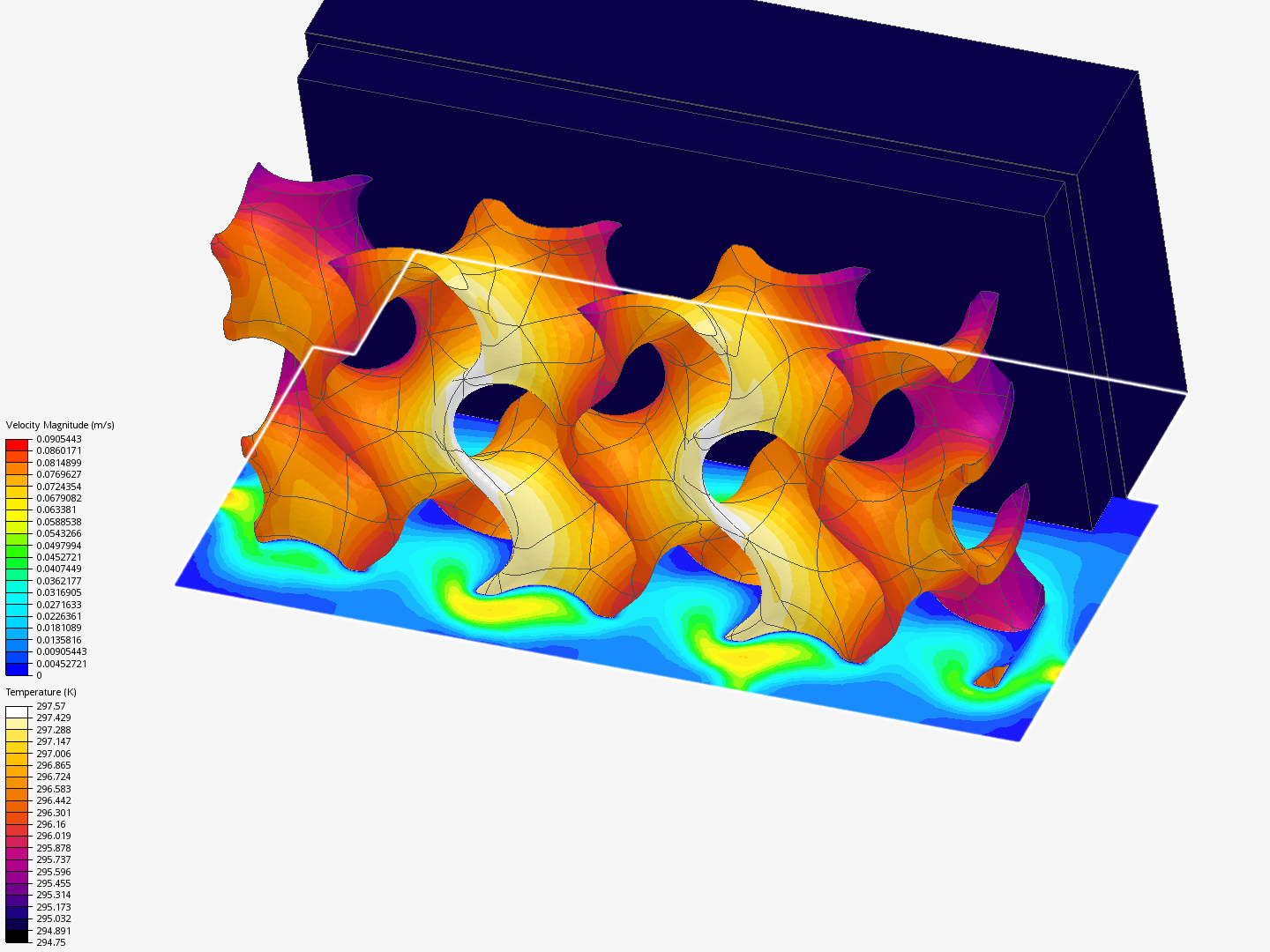 Cht analysis on wall with barrier image