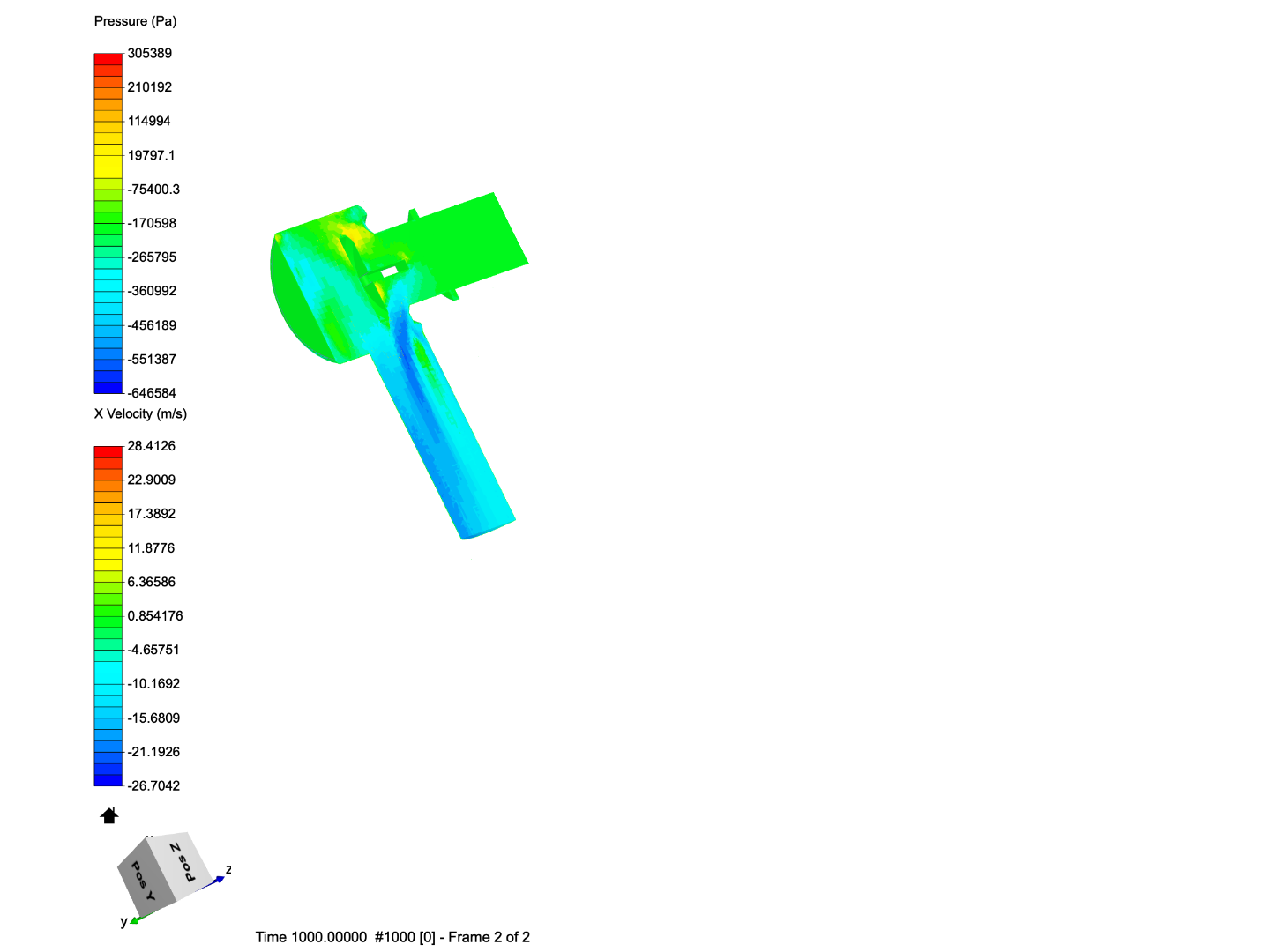 Fluid Flow Through a Valve image