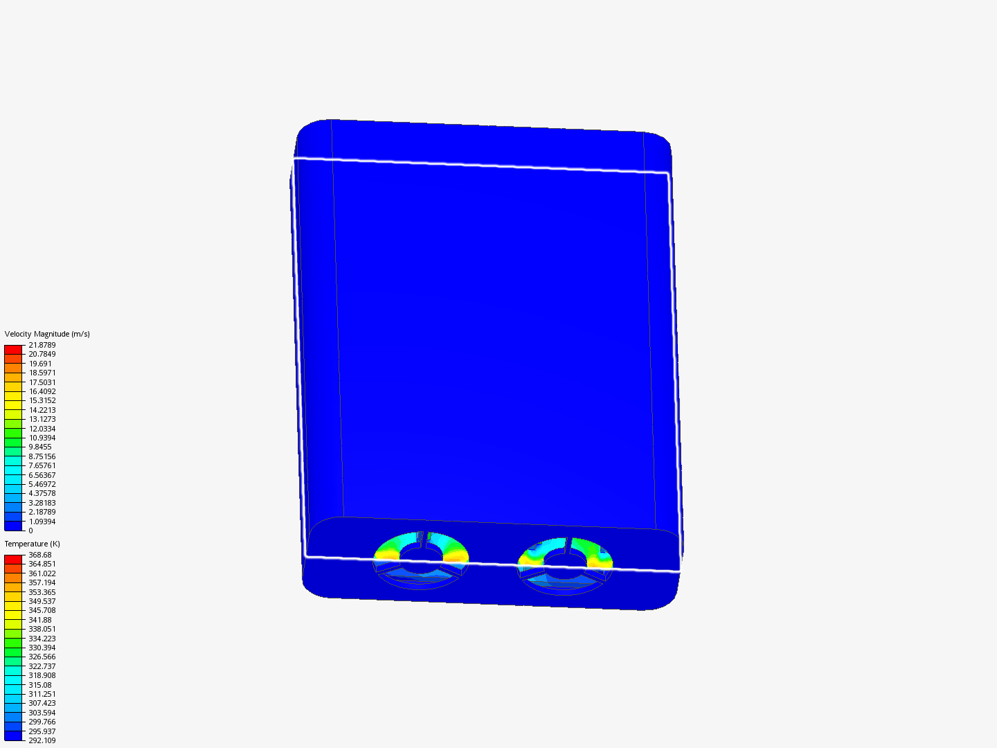 Advanced Tutorial: Thermal Management of an Electronics Box using CHT image