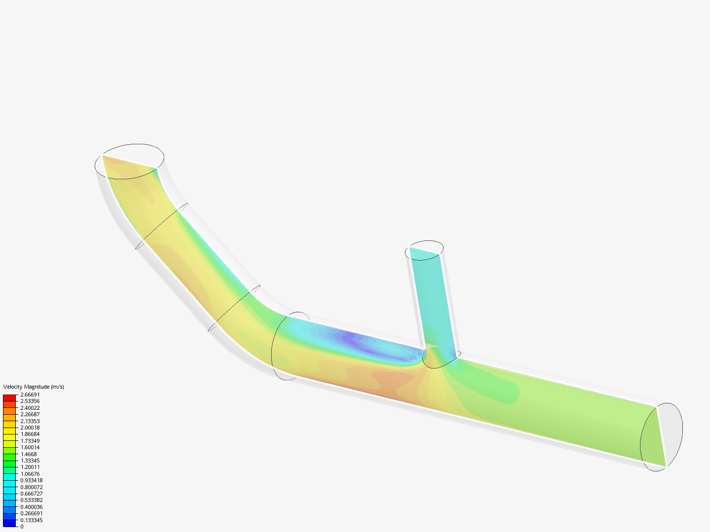 Tutorial 2: Pipe junction flow image