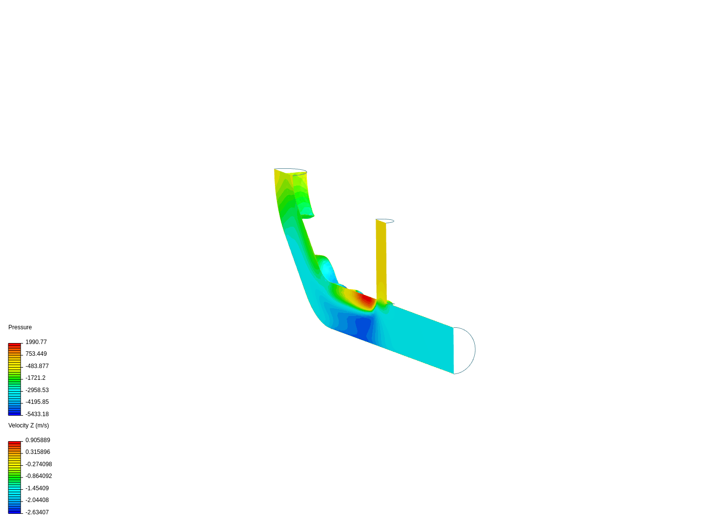 Tutorial 2: Pipe junction flow image