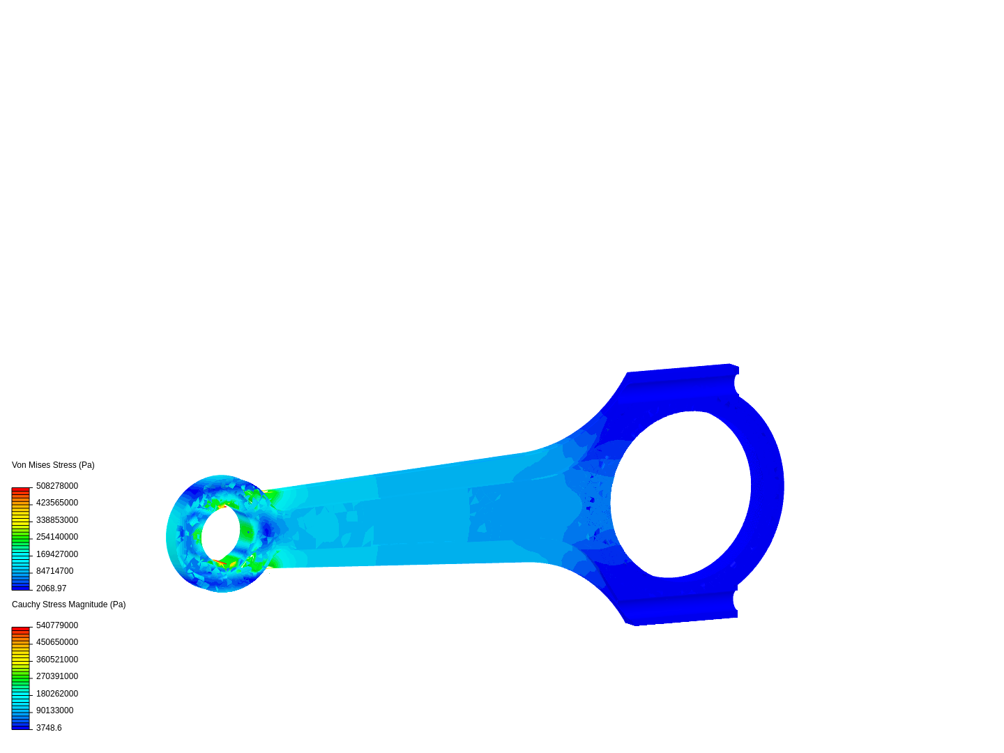 Tutorial 1: Connecting rod stress analysis image