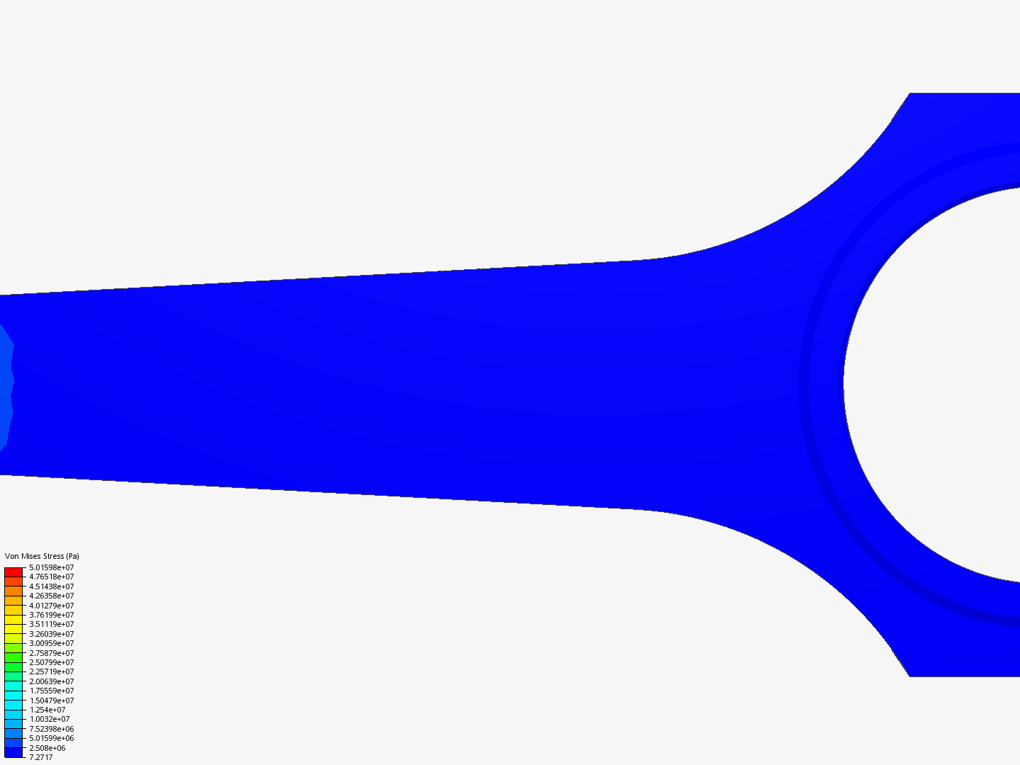 Tutorial 1: Connecting rod stress analysis image