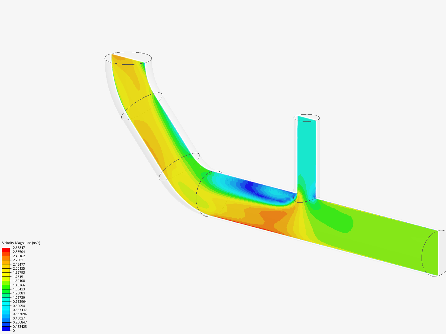 Tutorial 2: Pipe junction flow image