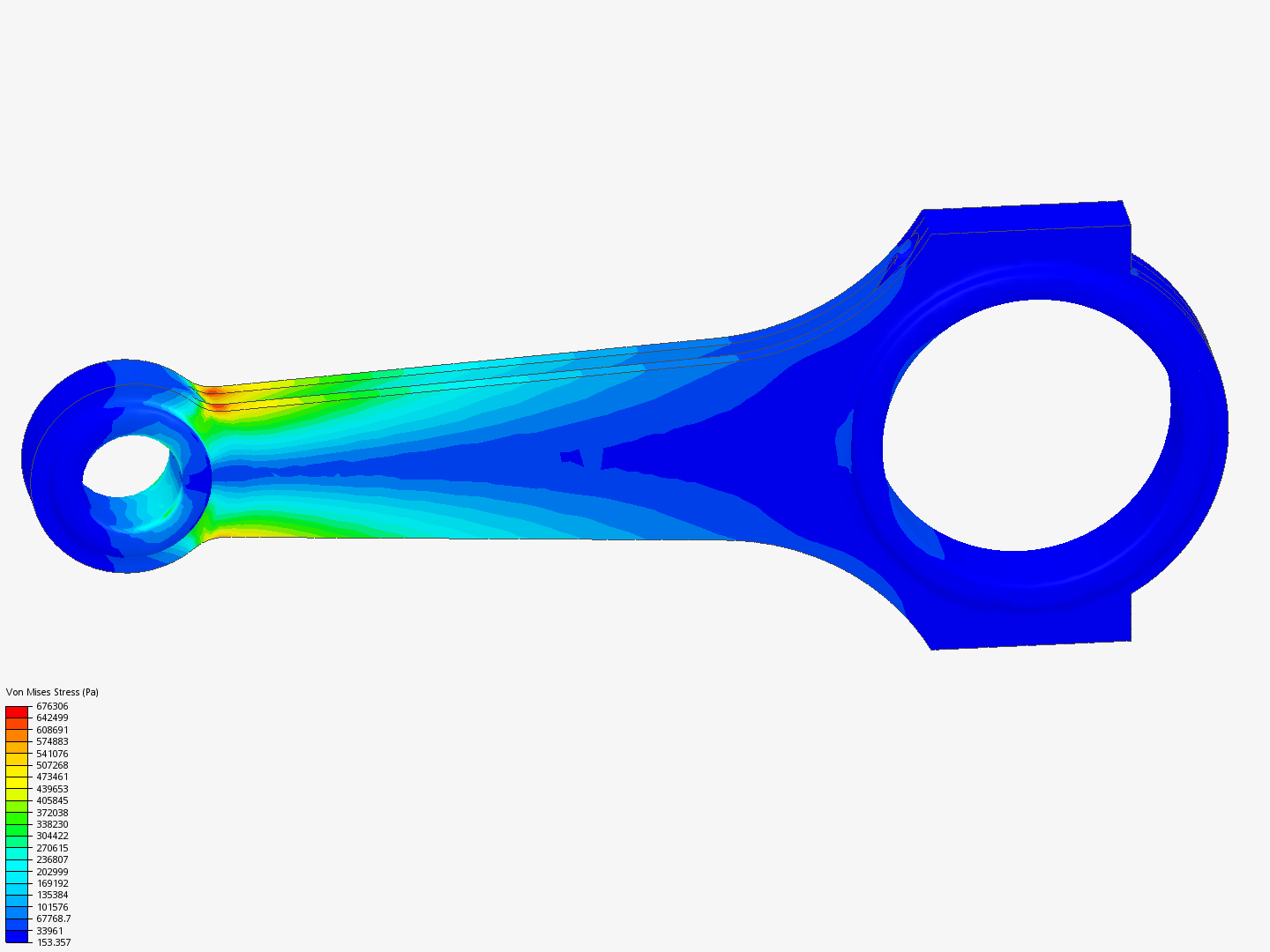 Tutorial 1: Connecting rod stress analysis image