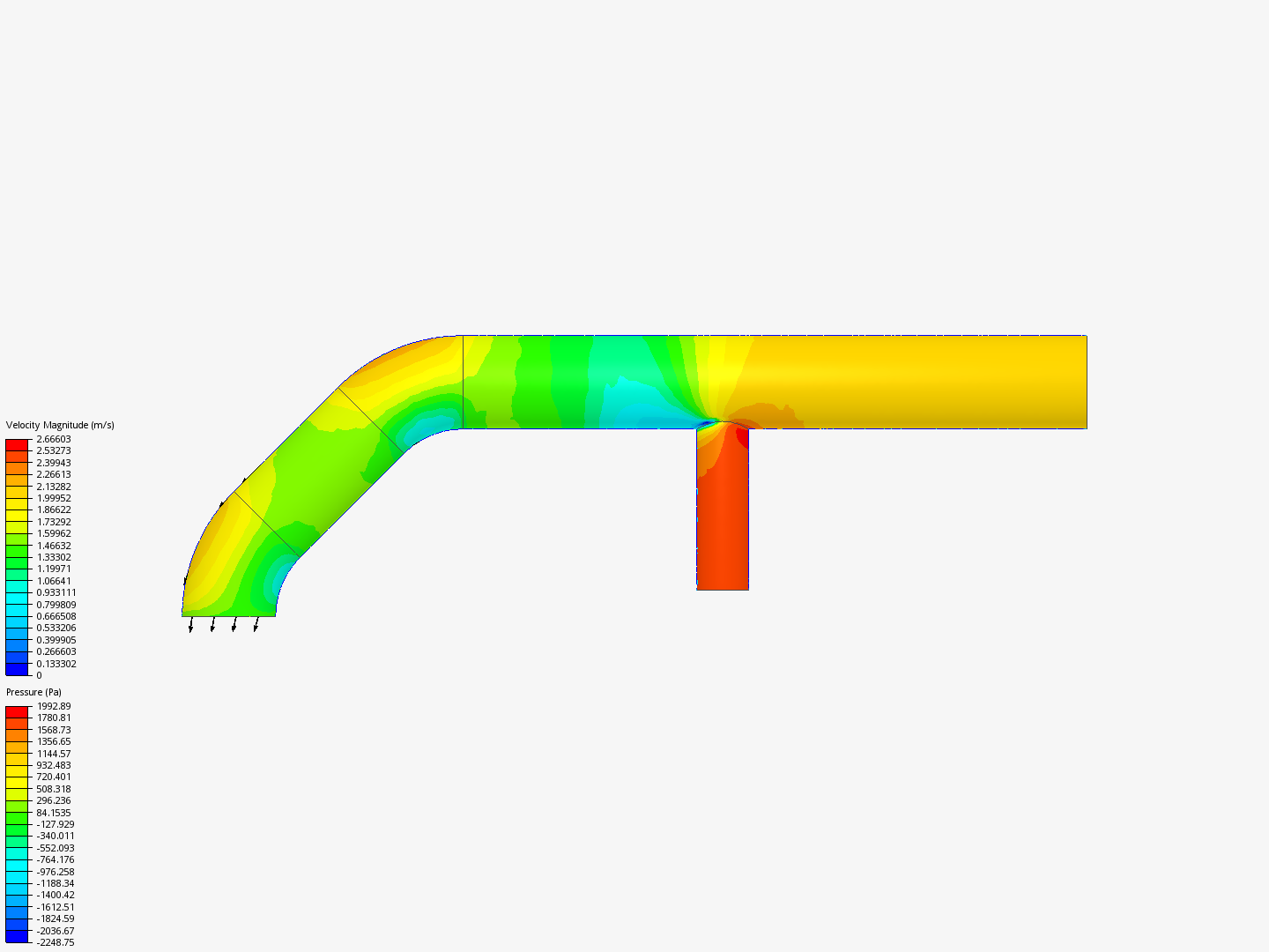 Tutorial 2: Pipe junction flow image