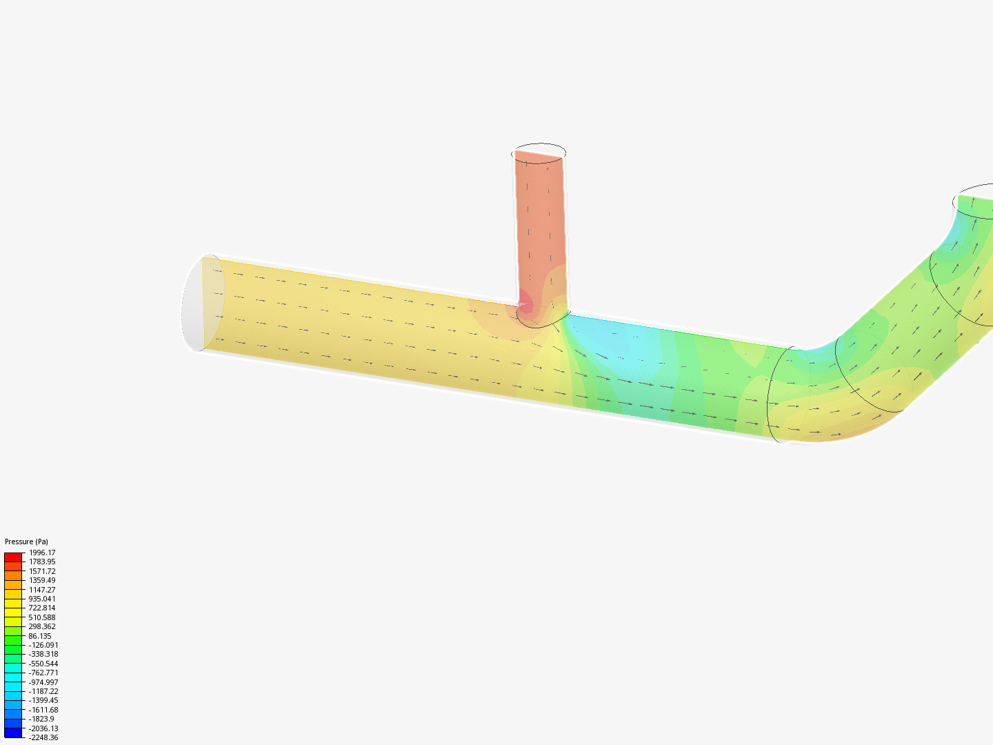 Tutorial 2: Pipe junction flow image