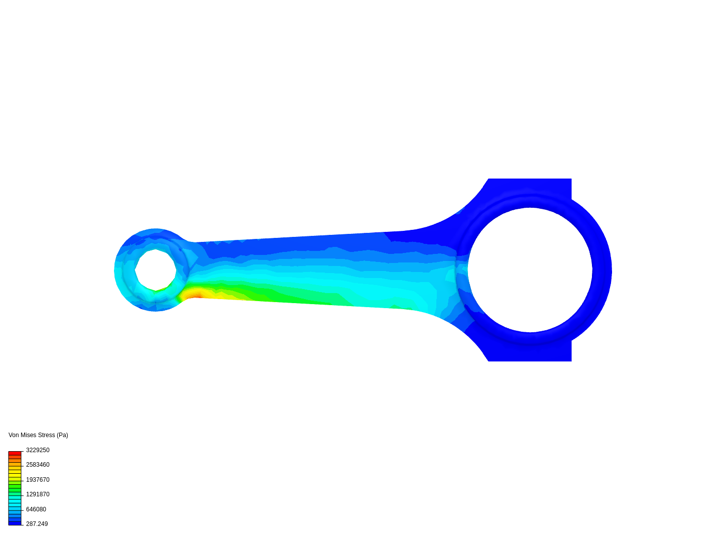 Tutorial 1: Connecting rod stress analysis image