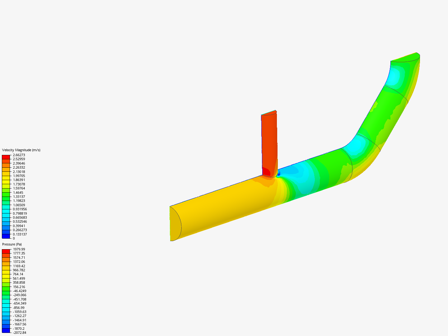 Tutorial 2: Pipe junction flow image