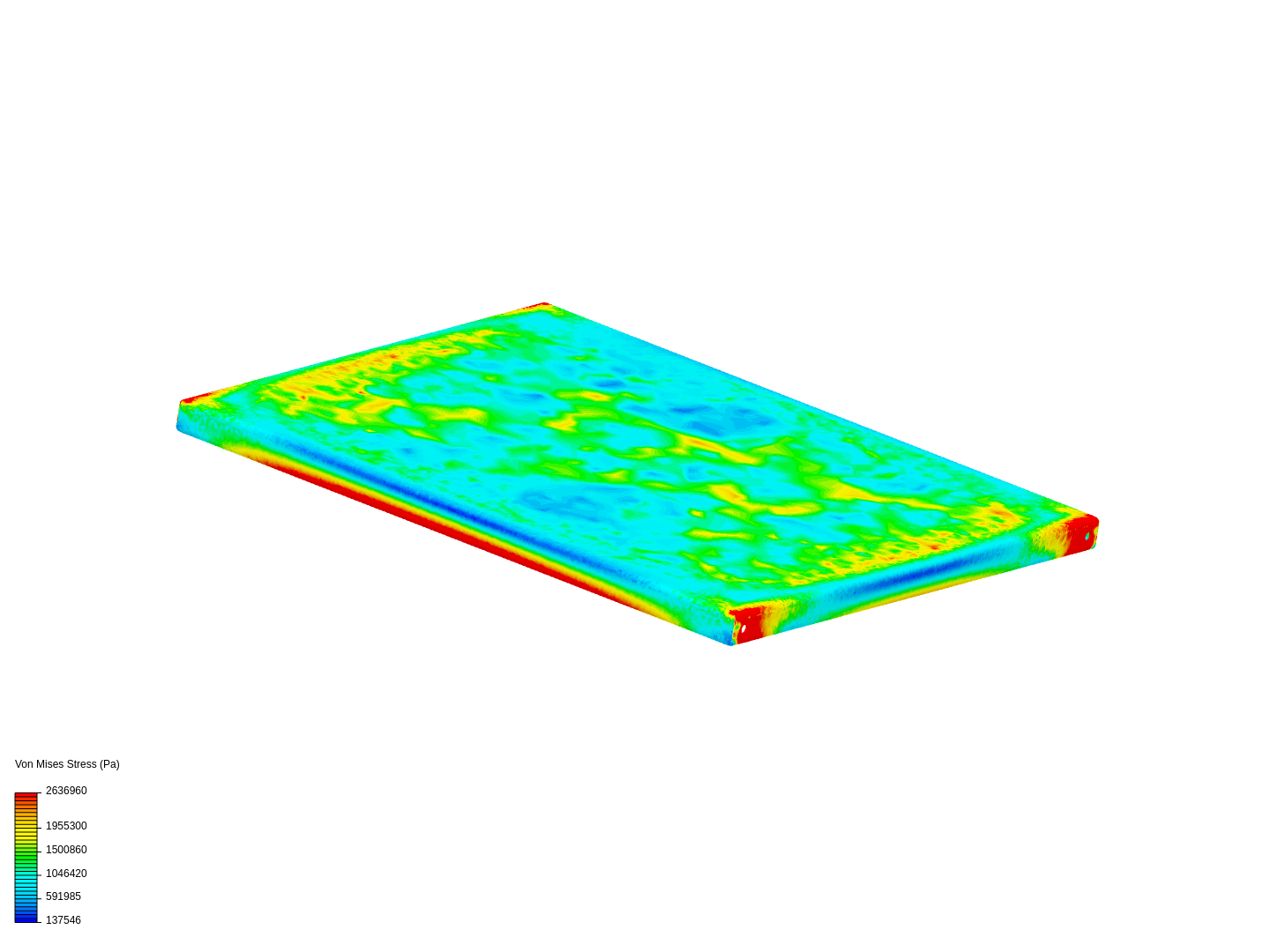 Service cart shelf analysis image