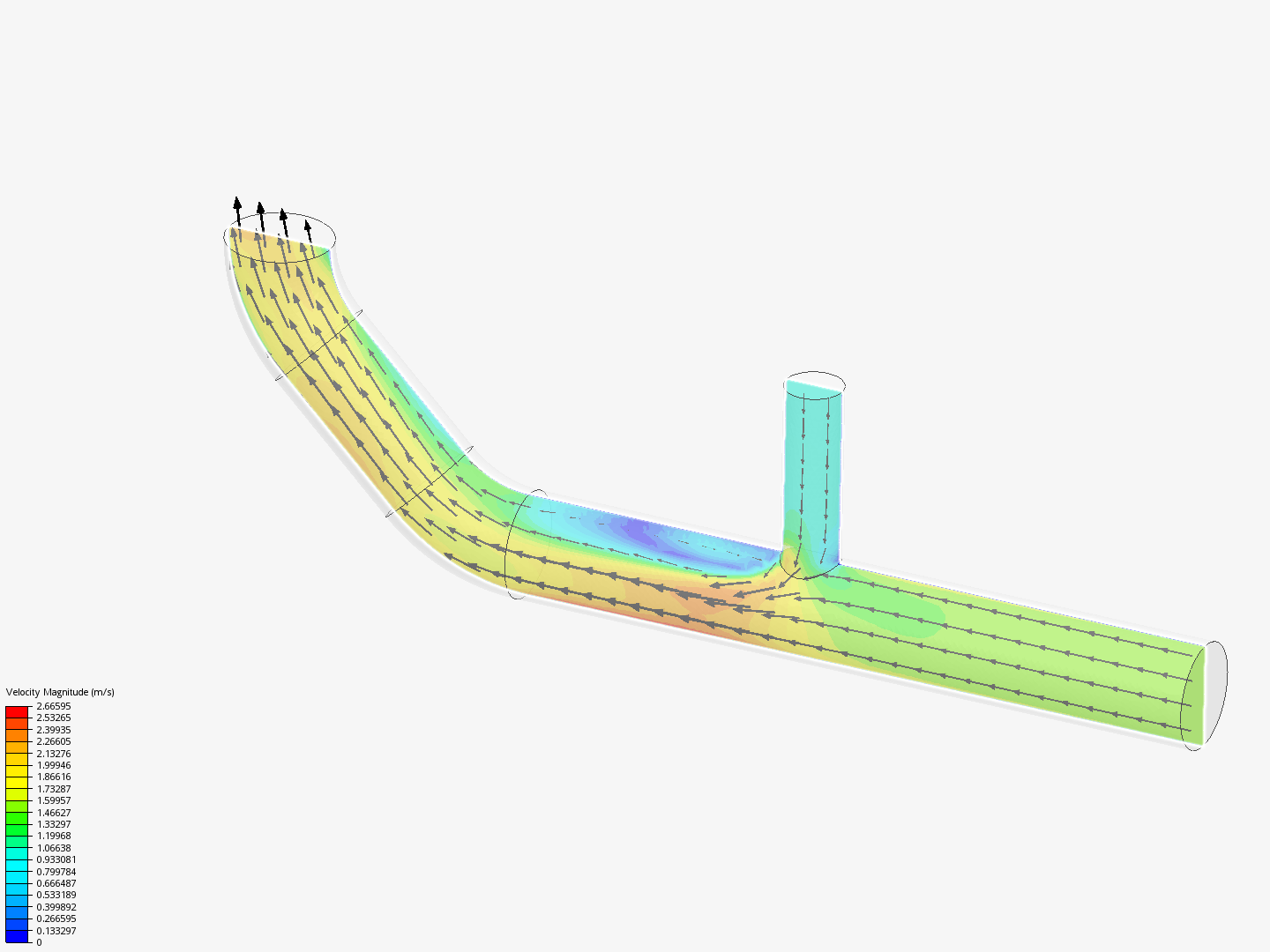 Tutorial 2: Pipe junction flow image