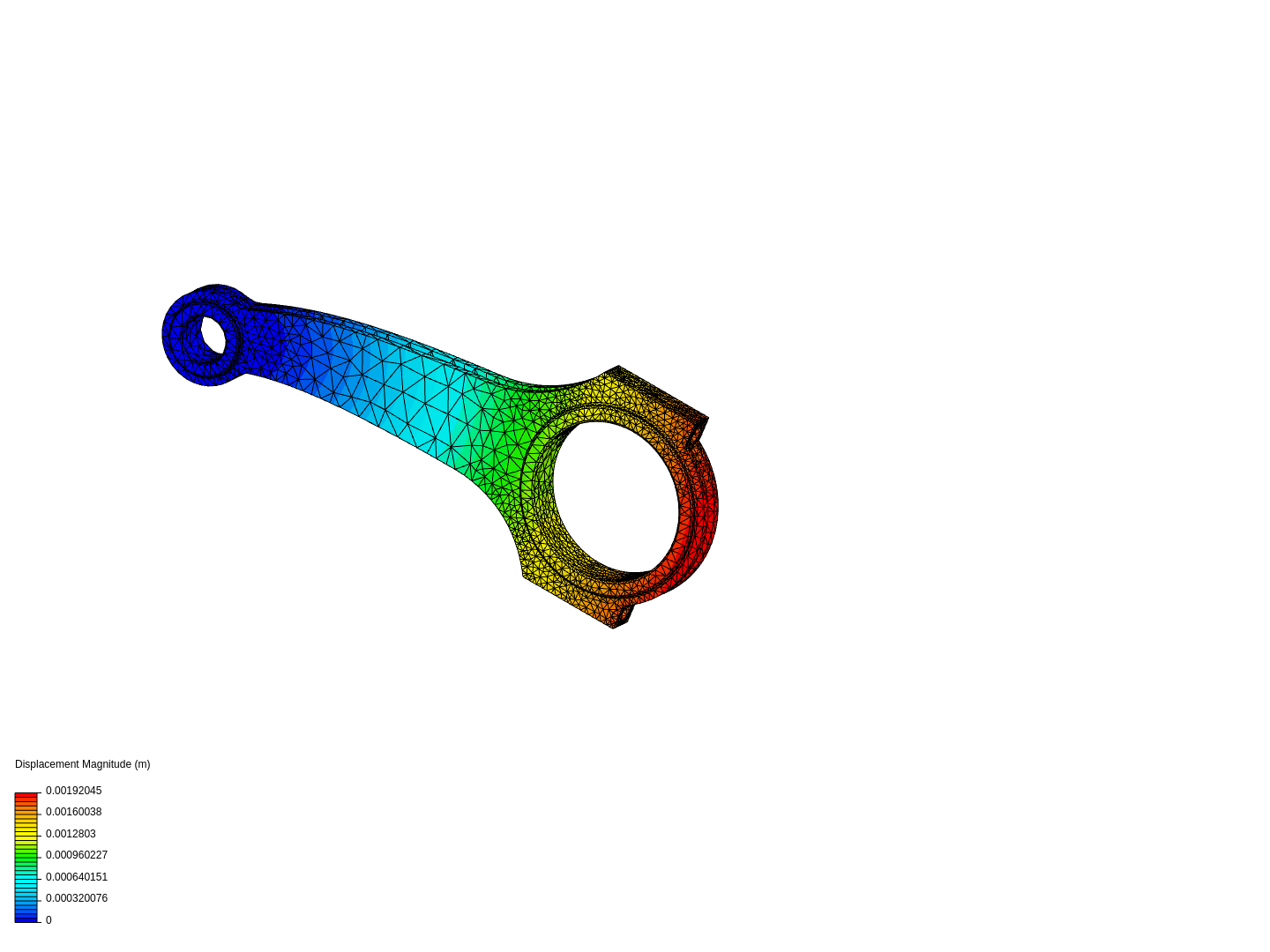 Tutorial 1: Connecting rod stress analysis image