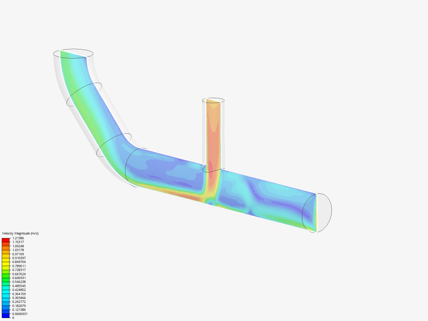 Tutorial 2: Pipe junction flow image