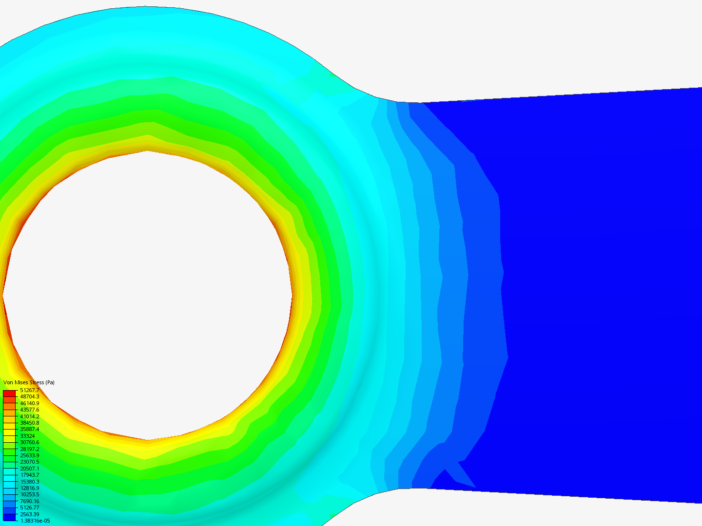 Tutorial 1: Connecting rod stress analysis image