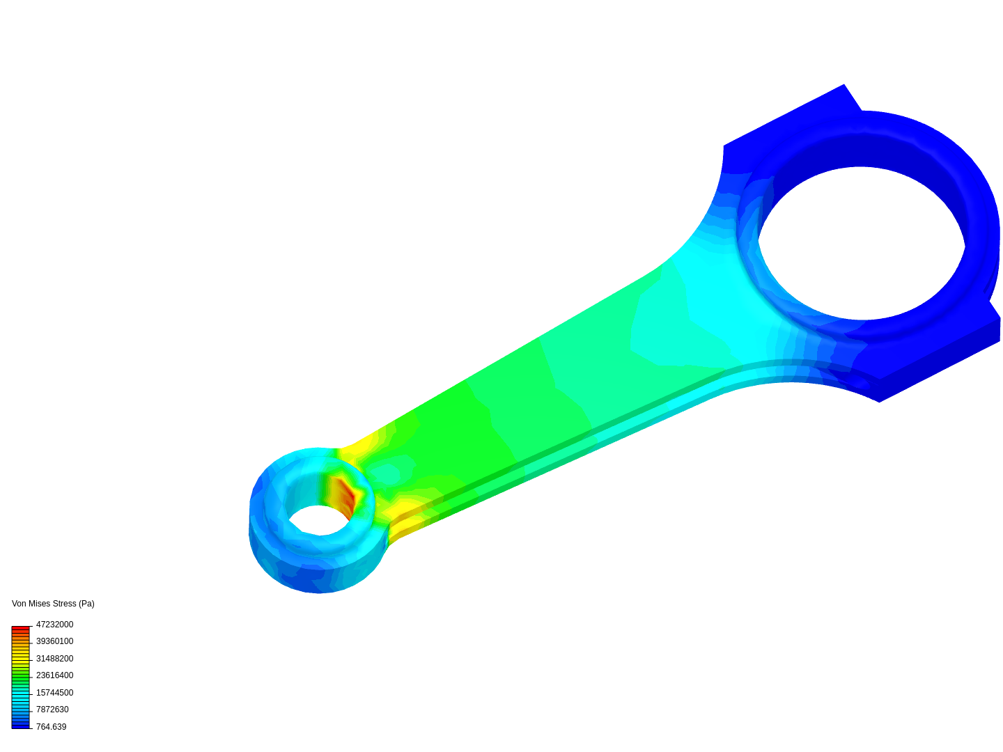 Tutorial 1: Connecting rod stress analysis image