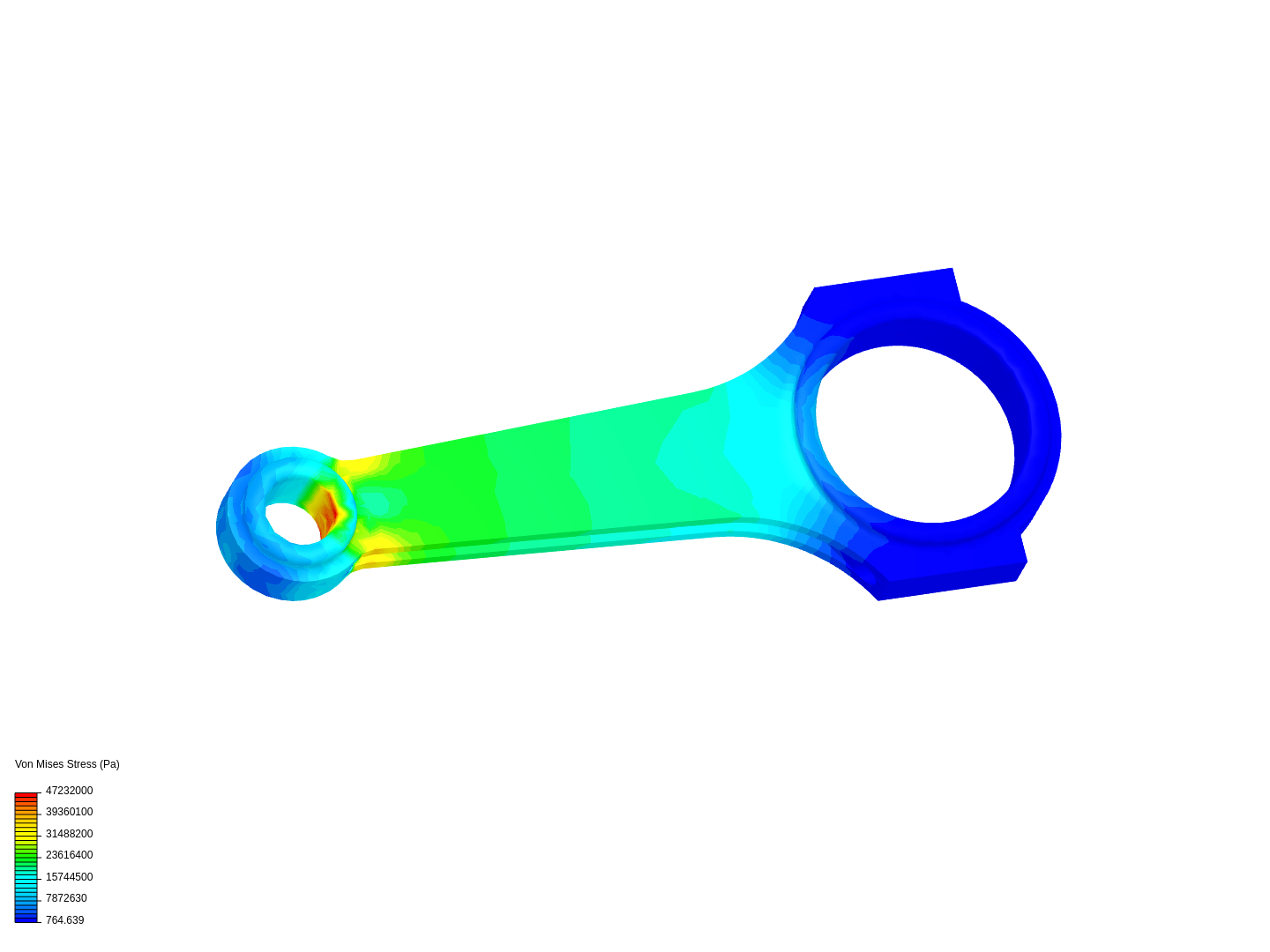 Tutorial 1: Connecting rod stress analysis image