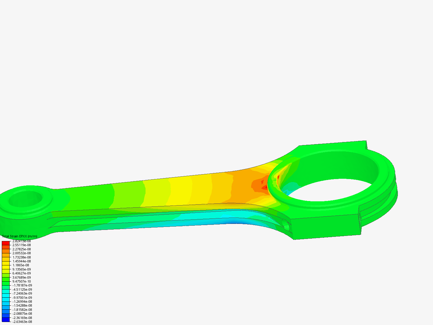 Tutorial 1: Connecting rod stress analysis image