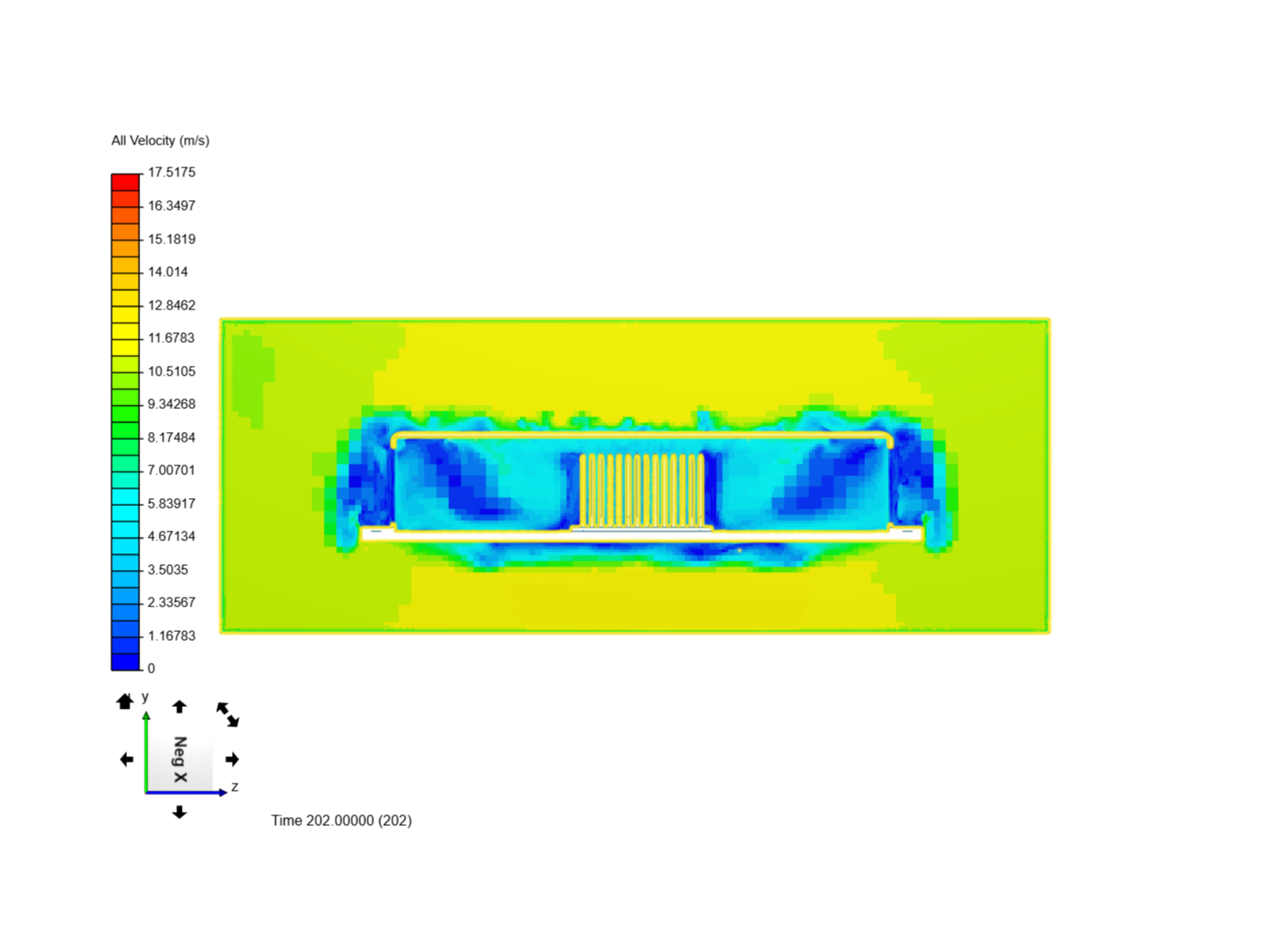 Upper box simulation image