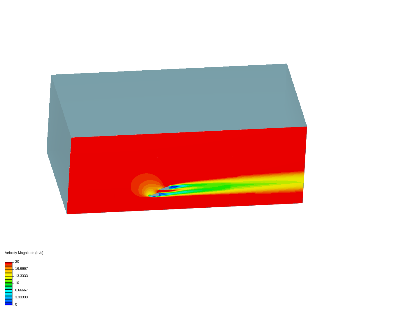 Tutorial - Airflow around a spoiler image