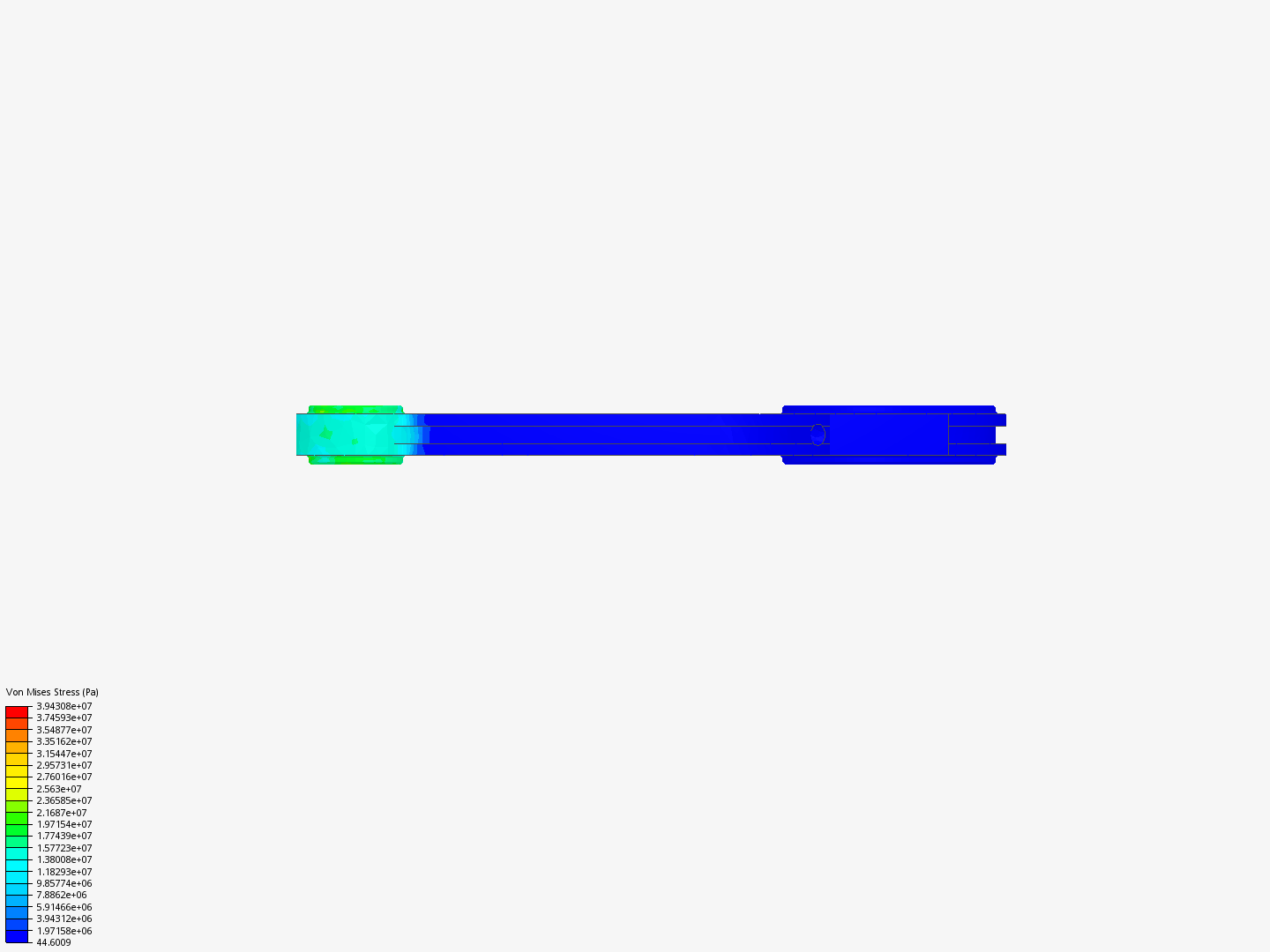 Tutorial 1: Connecting rod stress analysis image