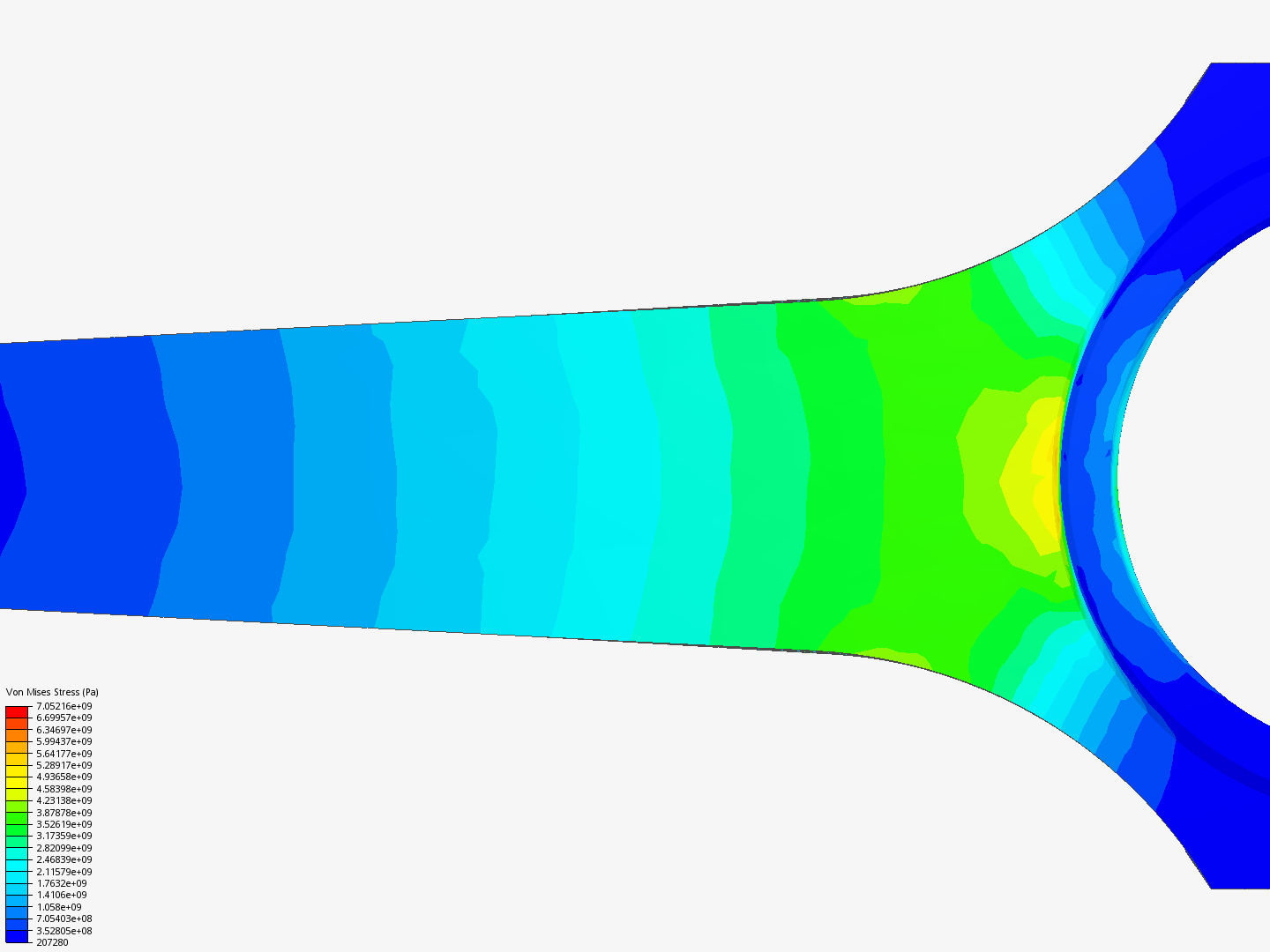 Tutorial 1: Connecting rod stress analysis image