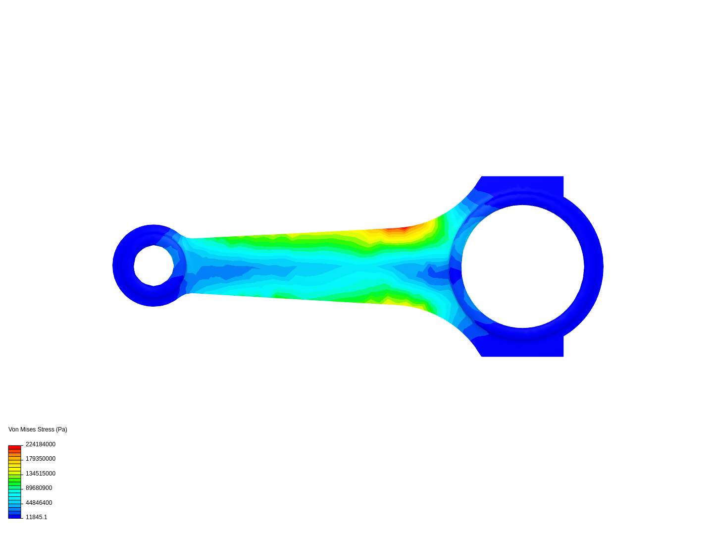 Tutorial 1: Connecting rod stress analysis image