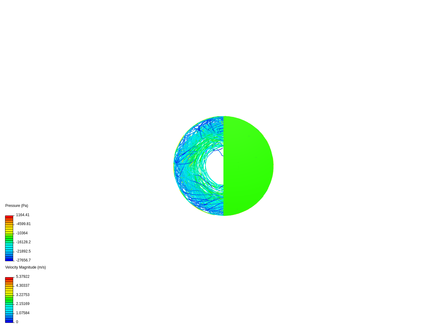 Archimedes Turbine 2 Blade Rotation image