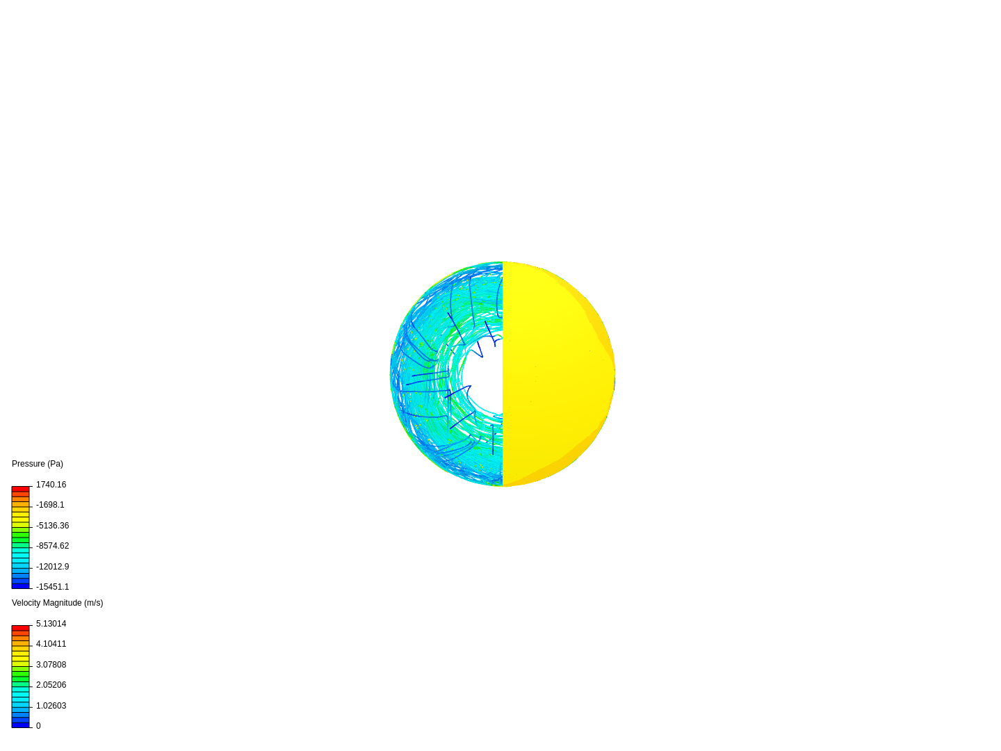 Archimedes Turbine 4 Blade Rotation image