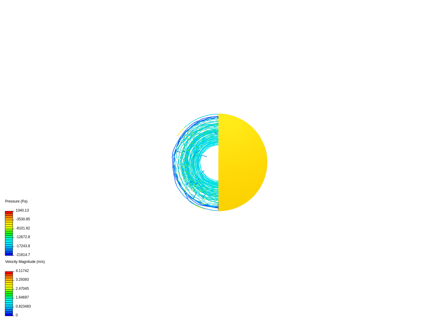 Archimedes Turbine 8 Blade Rotation image