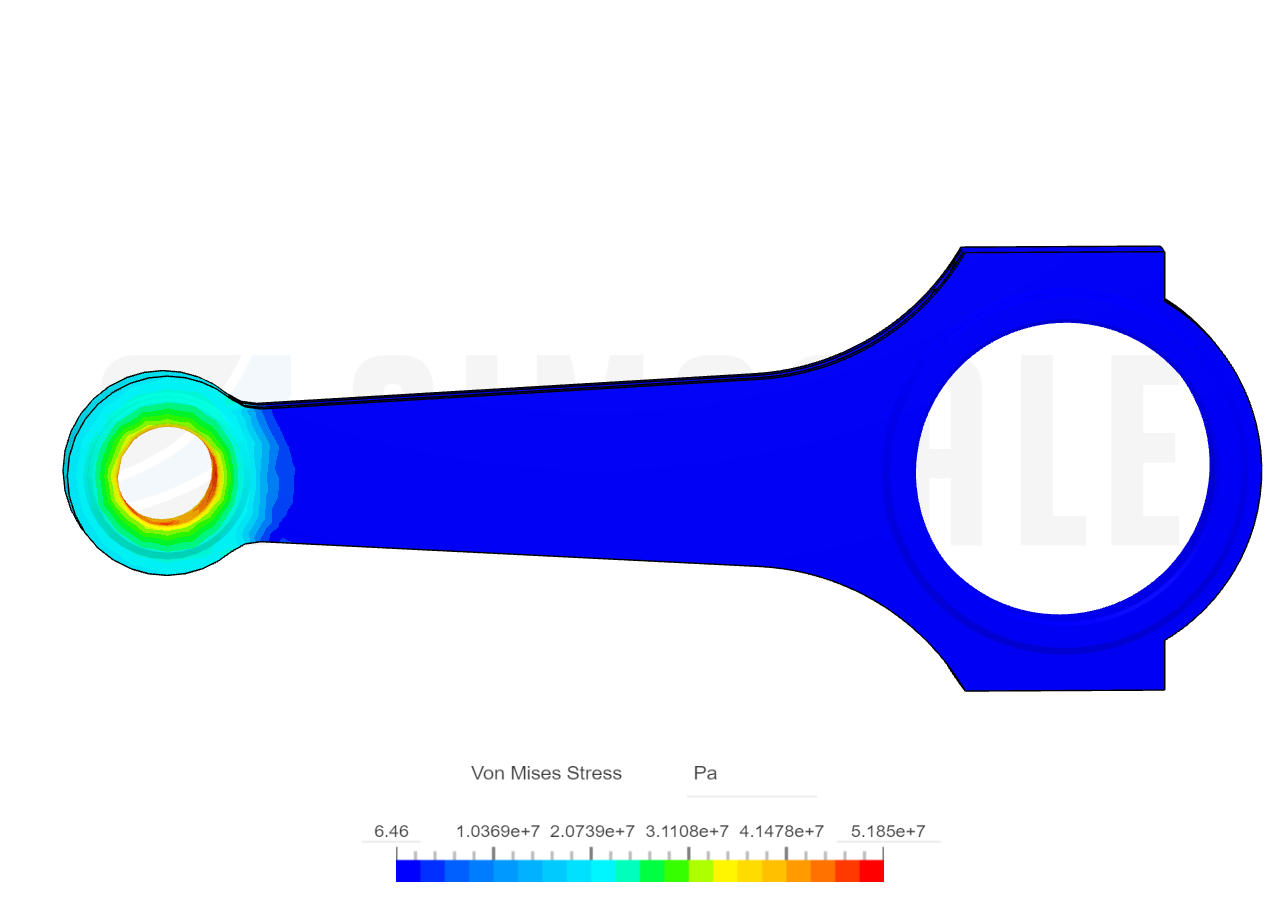 Tutorial 1: Connecting rod stress analysis image