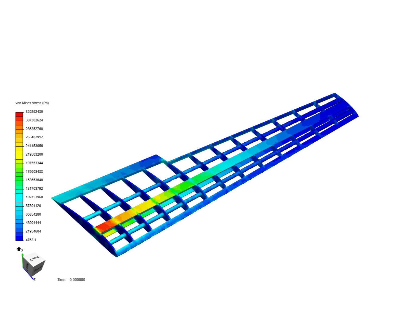 AirCraft Wing FEM Simulation TRY image