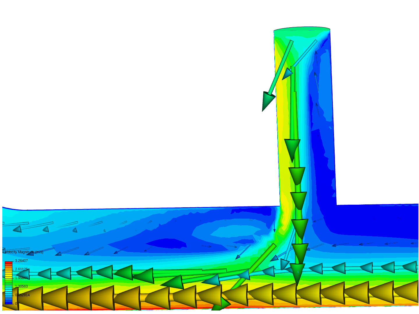 Tutorial 2: Pipe junction flow image