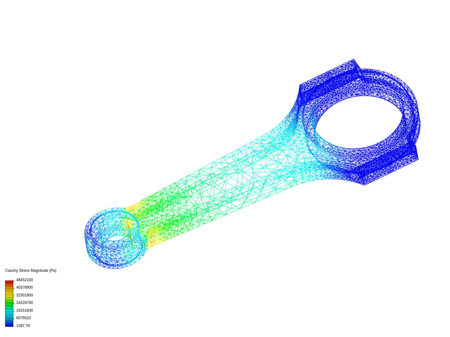 Tutorial 1: Connecting rod stress analysis image