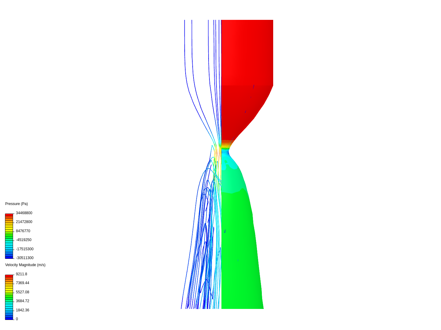 flow sim of nosle image