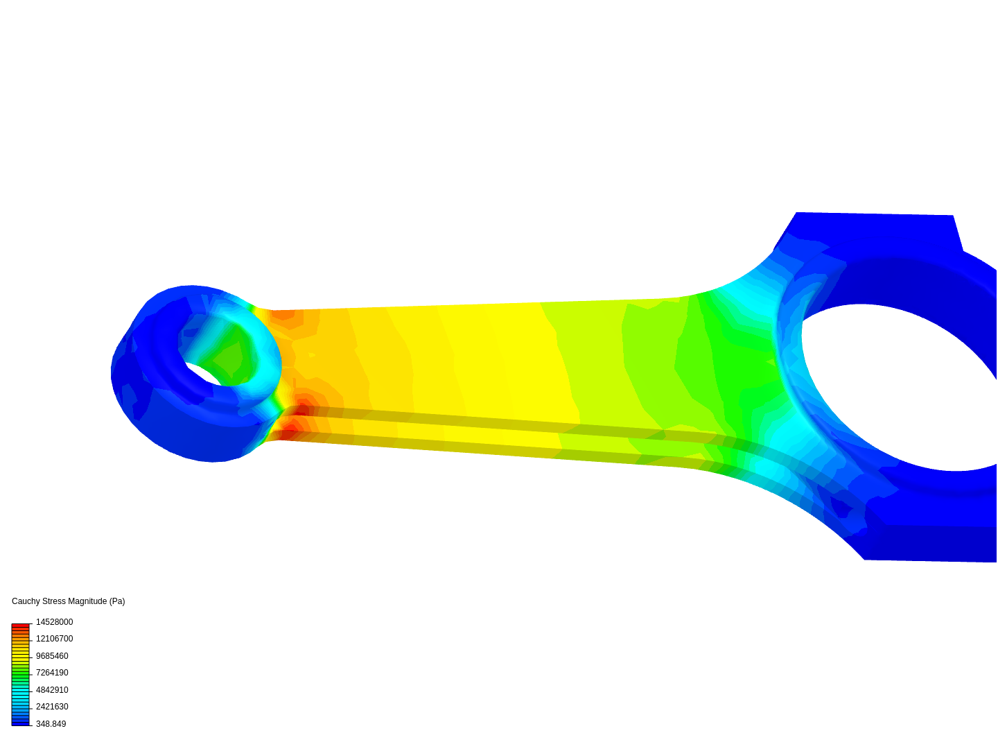 Tutorial 1: Connecting rod stress analysis image