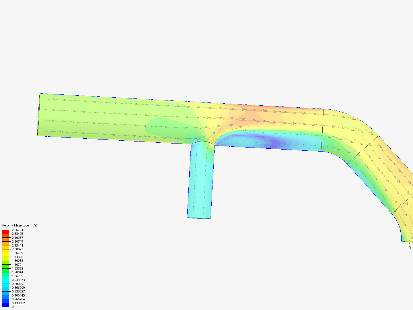 Tutorial 2: Pipe junction flow image