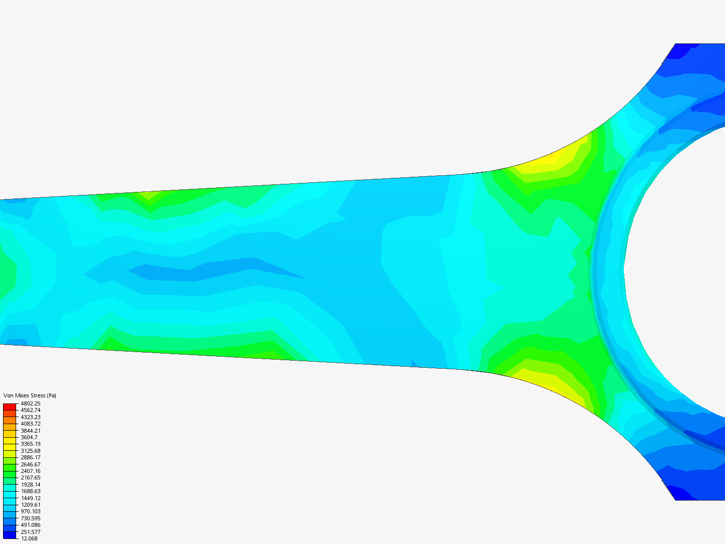 Tutorial 1: Connecting rod stress analysis image