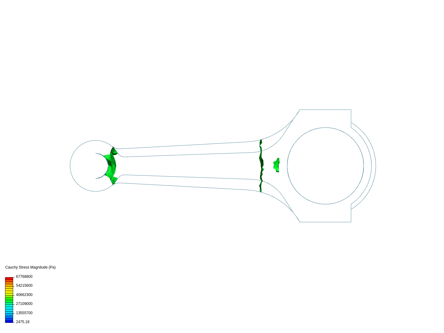 Tutorial 1: Connecting rod stress analysis image