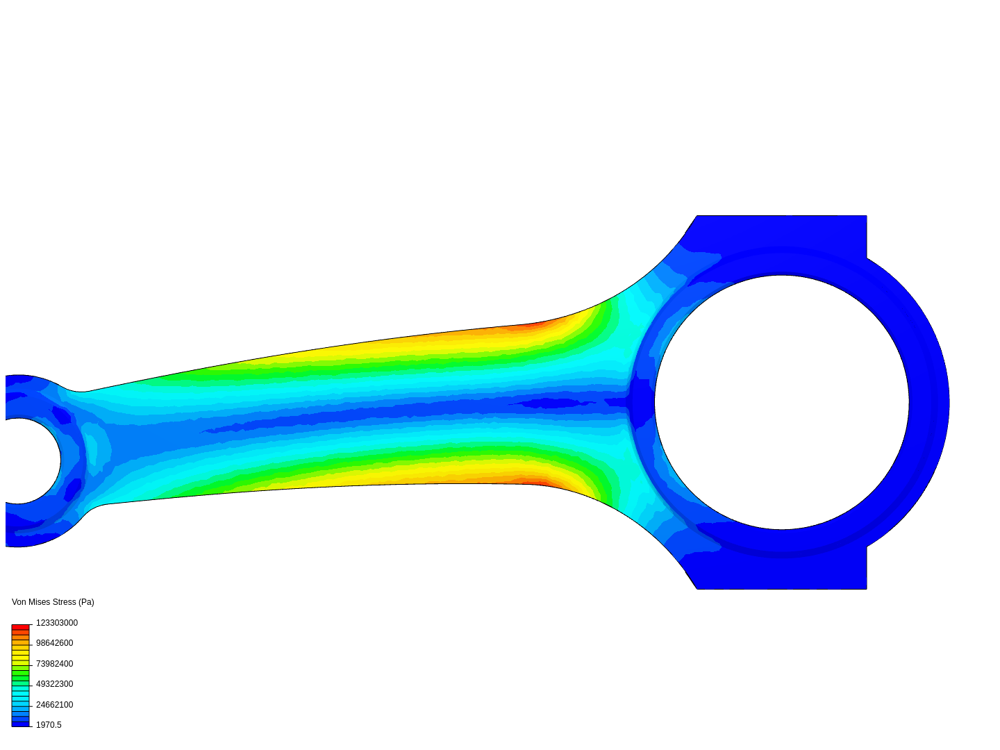 FEA of crank - Copy image