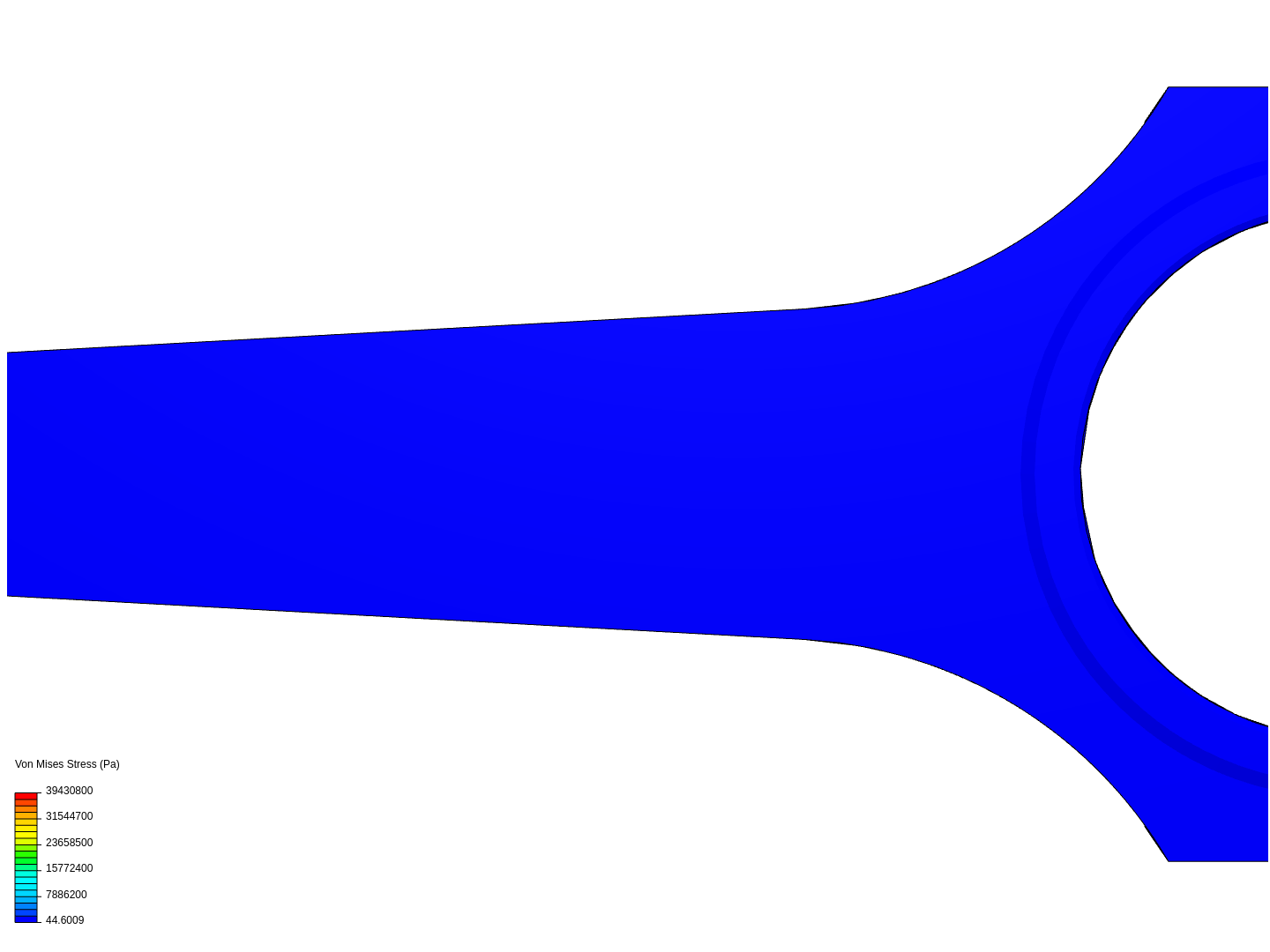 Tutorial 1: Connecting rod stress analysis image