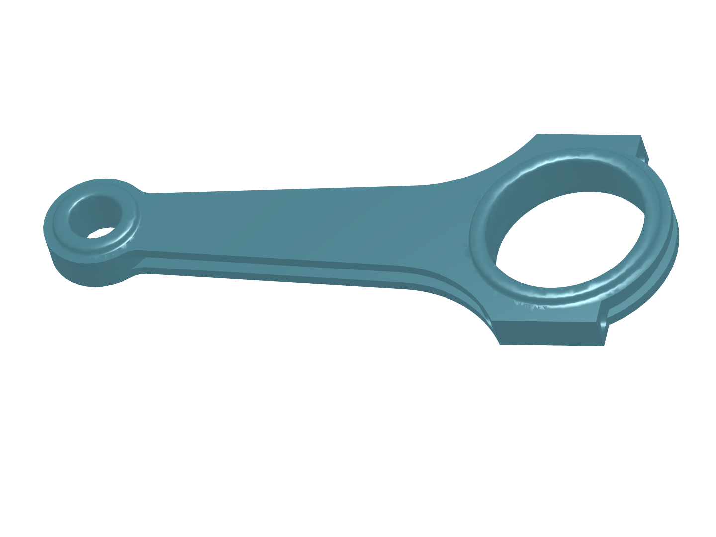 Tutorial 1: Connecting rod stress analysis image