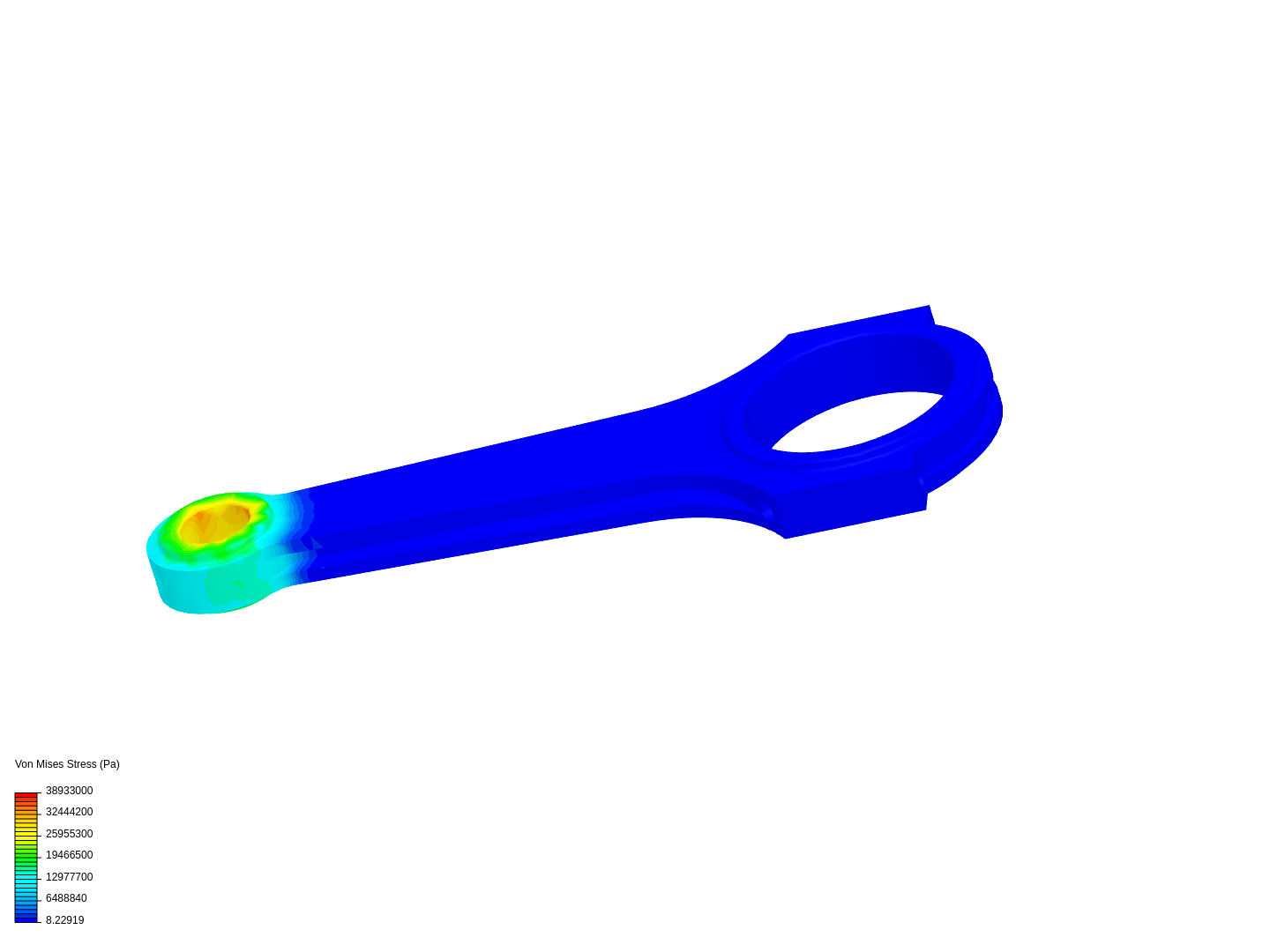 Tutorial 1: Connecting rod stress analysis image