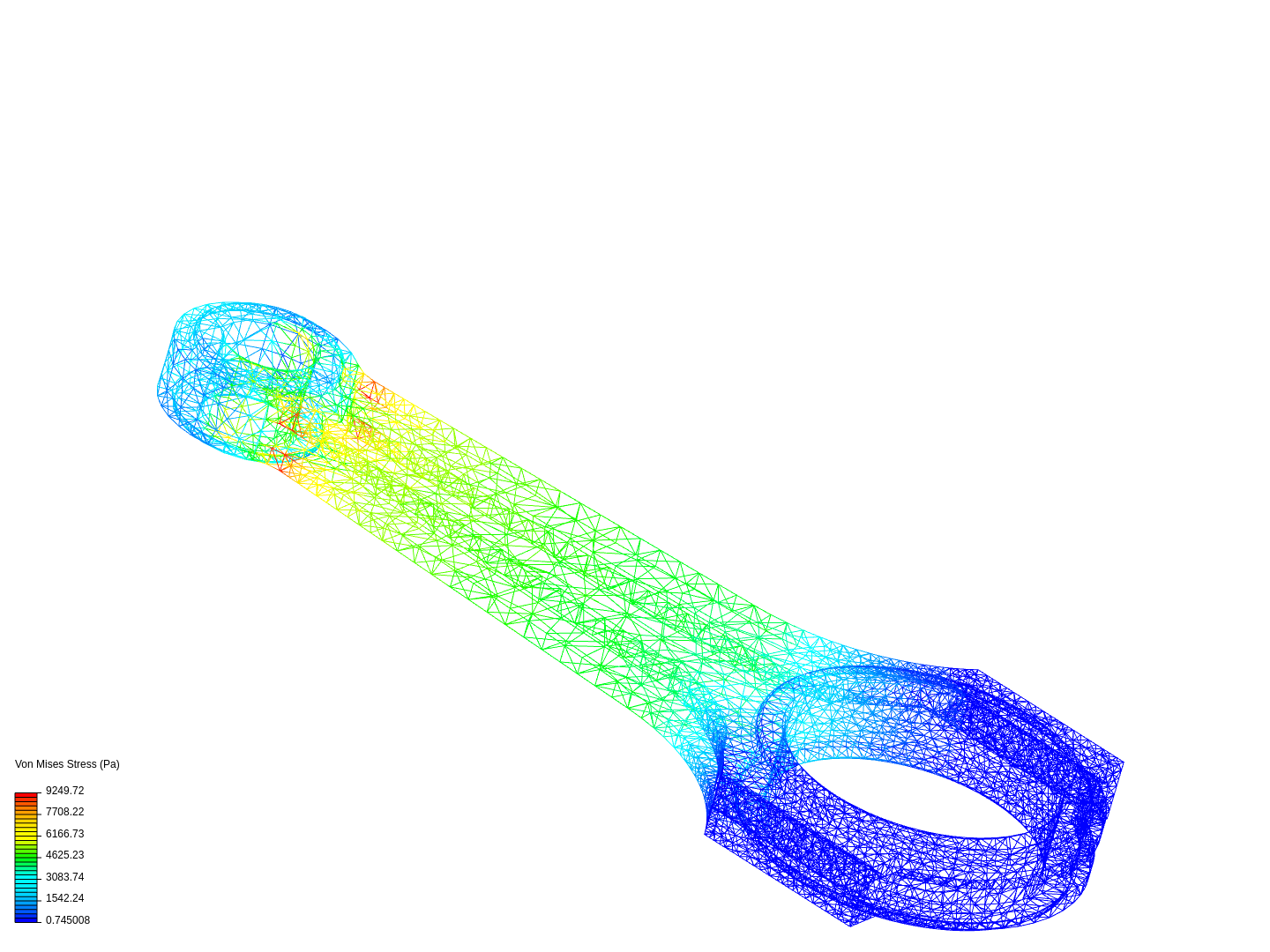 Tutorial 1: Connecting rod stress analysis image