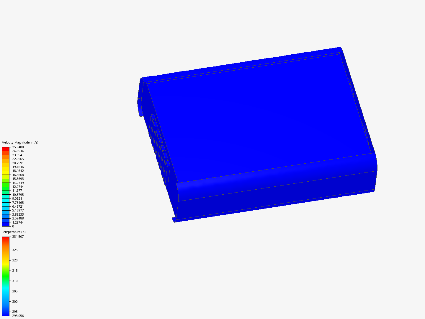 Advanced Tutorial: Thermal Management of an Electronics Box using CHT image